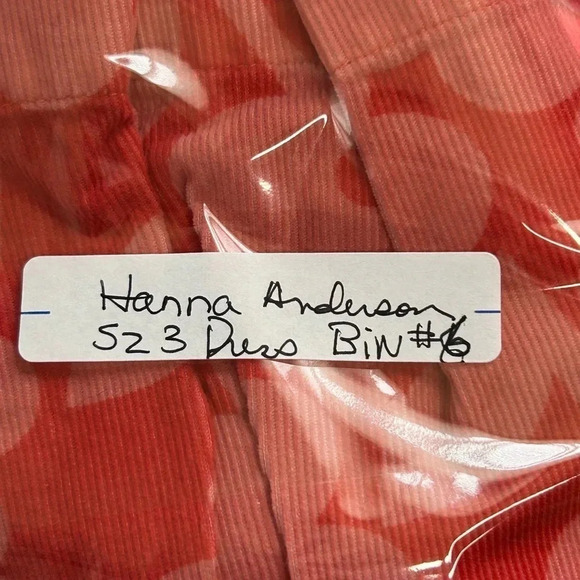 Sweet Hanna Andersson Size 3 (90) Corduroy Floral Dress‎ Pockets Lightweight - Picture 14 of 14